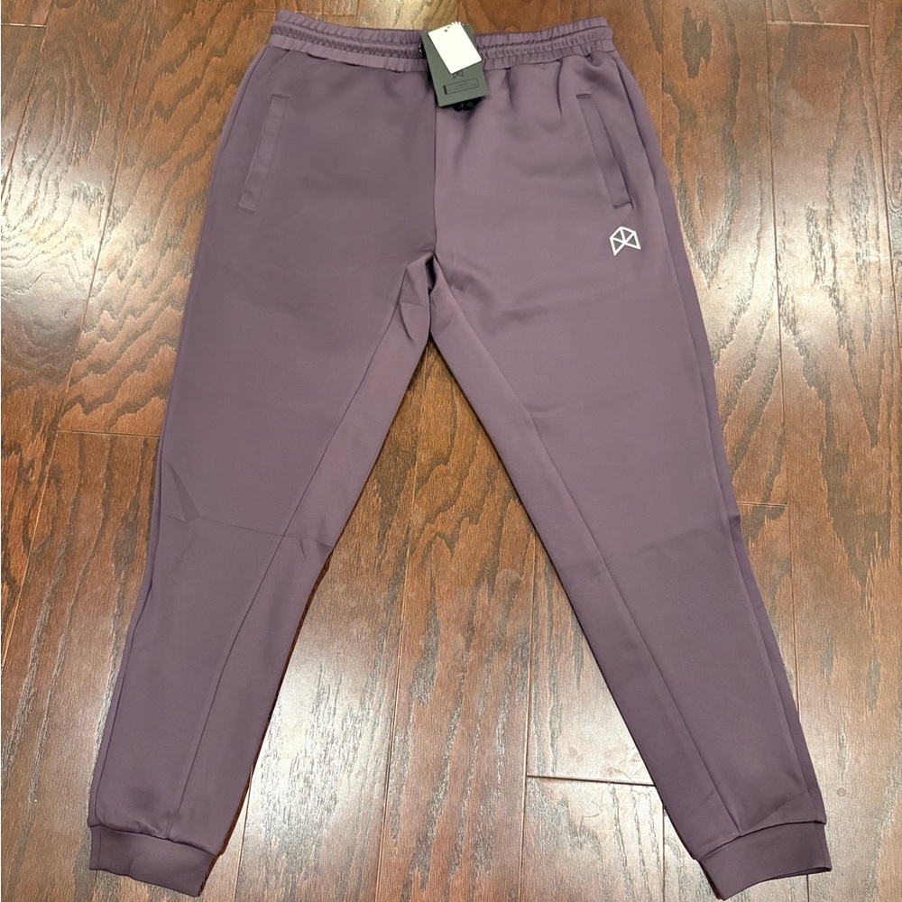 RAWGEAR Men’s Plum Pants Jogger Sweatpants Performance Training Casual Gym XL - Picture 2 of 6